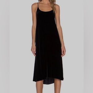 ATM Velvet Slip Dress